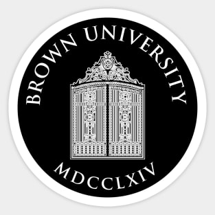 Brown University Sticker